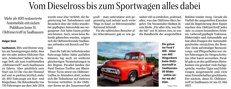 Oldtimertreffen Saalhausen WP 2026